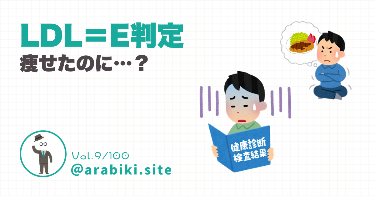 LEDがE判定だったことについての記事のアイキャッチ